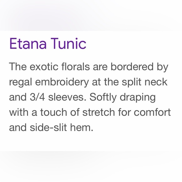 Sundance Mustard Floral Tunic - Etana - Picture 5 of 14